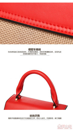 迪泰斯2016新款麻料定型包 韩式甜美与实用主义的完美融合